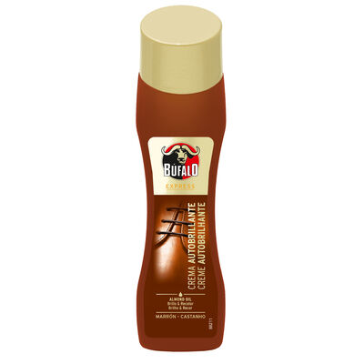 Betún crema autobrillante marrón Búfalo 50 ml