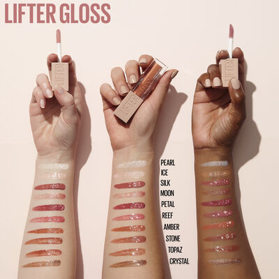 Maquillaje Brillo De Labios Maybelline Lifter Gloss Ice + Ácido Hyalurónico 002