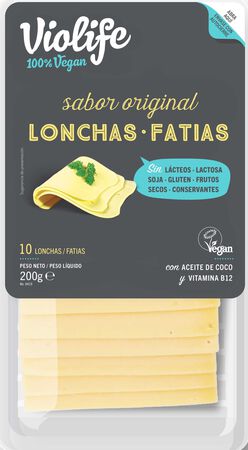 Lonchas veganas sabor queso Violife 200g