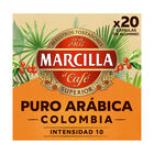 Caf&eacute; Colombia intensidad 10 Marcilla 20 C&aacute;psulas