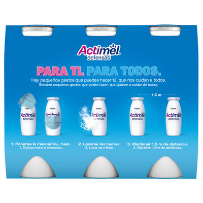 Actimel pack 6 sabor multifruta