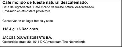 Caf&eacute; descafeinado Tassimo marcilla 16 c&aacute;psulas