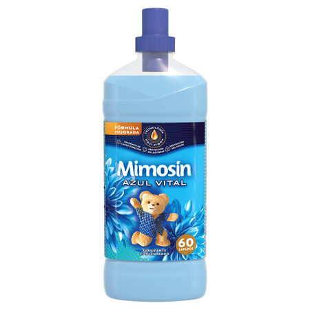 Suavizante concentrado Pro-Fibra Mimosín 60 lavados Azul vital