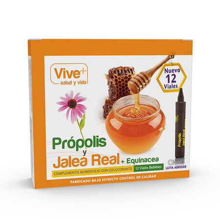 Própolis y jalea real Vive+ 12u