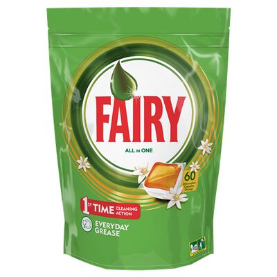 Detergente En Capsulas Para Lavavajillas Fairy 48U Platinum Plus