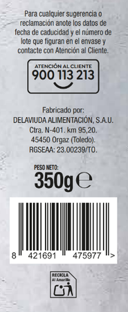 Figuritas de mazap&aacute;n Alipende 350g