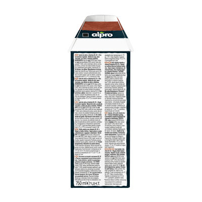 Bebida de soja proteinas y chocolate Alpro 750 ml