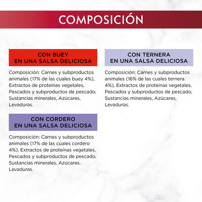 Comida h&uacute;meda gato Purina carne pack 6