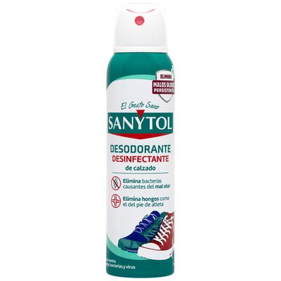 Desodorante para calzado Sanytol 150ml desinfectante