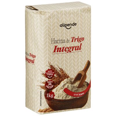 Harina de trigo integral Alipende 1kg