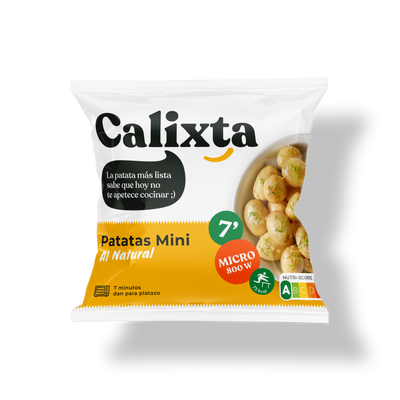 Patatas mini al natural para micro Calixta 400g