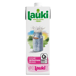 Leche Lauki 1l desnatada