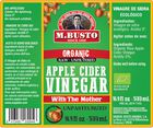 Vinagre bio Manuel Busto 500ml sidra manzana