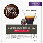 Caf&eacute; espresso intenso descafeinado Nescaf&eacute; Dolce Gusto 16 c&aacute;psulas