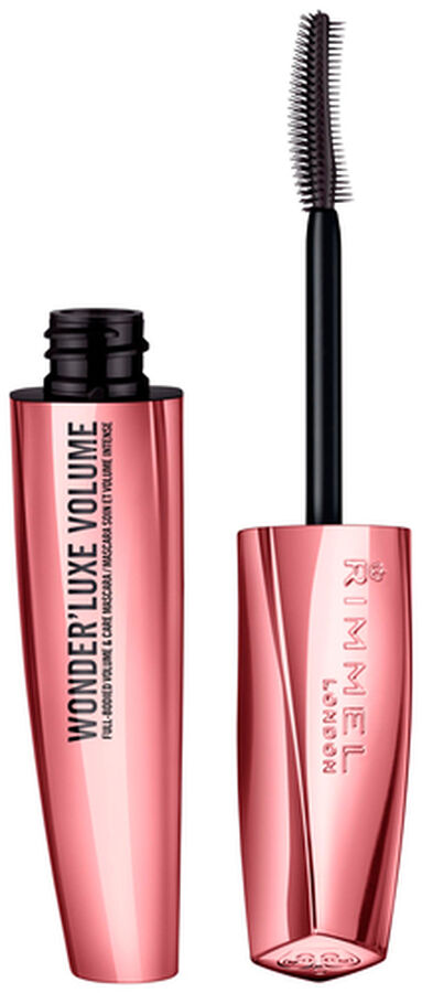M&aacute;scara de pesta&ntilde;as Rimmel Wonderfully 001 luxe volume