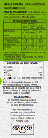 Cebolla Alipende 450g troceada