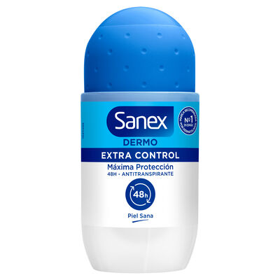 Desodorante roll-on Sanex pH Balance Dermo Extra Control 48h antitranspirante 50ml
