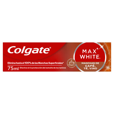 Pasta dental max white caf&eacute; Colgate 75 ml