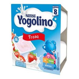 Postre Nestlé Yogolino fresa desde 8meses pack 4 4 ud