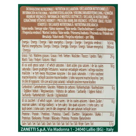 Queso rallado grana padano Zanetti 50g