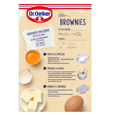 Preparado de brownie Dr Oetker 456g
