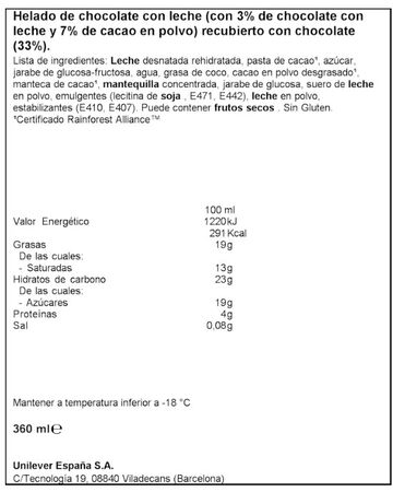 Helado bombón Magnum mini 6 uds intense dark 70%