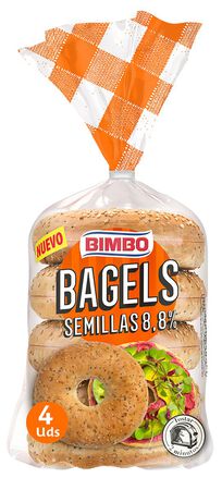 Bagels Bimbo semillas 4 uds