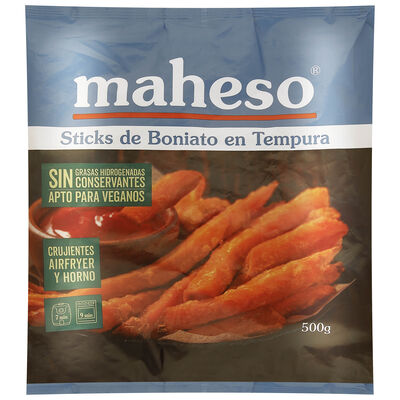 Stick de boniato tempura Maheso 500g