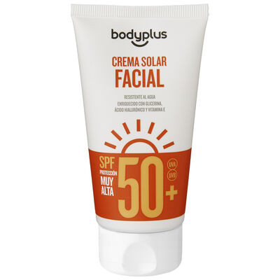Crema solar facial Bodyplus 75ml FP50