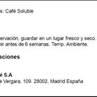 Café soluble natural La Estrella 190g