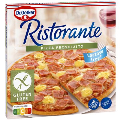 Pizza sin gluten Ristorante Dr.Oetker 345g prosciuto