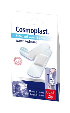 Tiras Cosmoplast resistentes al agua