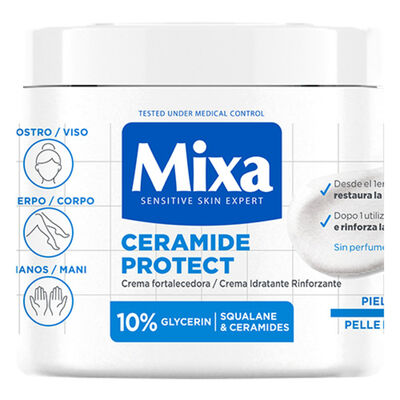 Crema Corporal Mixa 400 ml Ceramide Protect