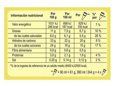 Helado cornetto frigo con sabor a lim&oacute;n pack de 4 unidades
