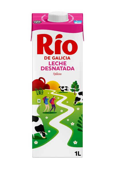 Leche R&iacute;o 1l desnatada