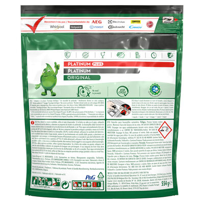 Detergente lavavajillas c&aacute;psulas Fairy 21+20  unidades Original