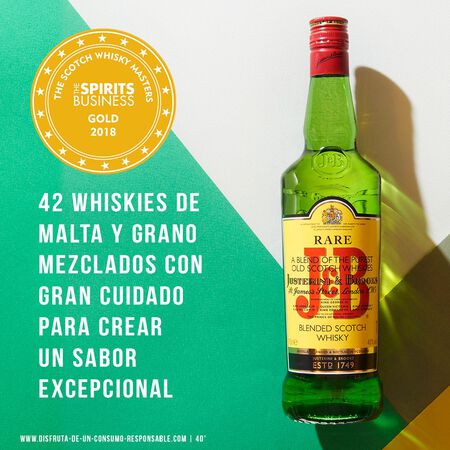 Whisky J&B 70cl origen Escocia