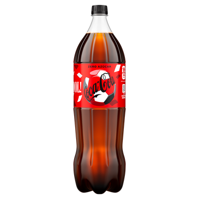 Refresco cola Coca-Cola botella 2l zero