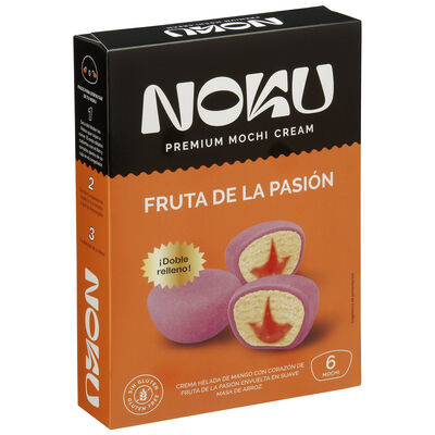 MOCHI Crema Helado Noku 6u Fruta Pasion
