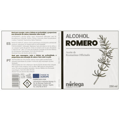 Alcohol romero Noriega 250ml