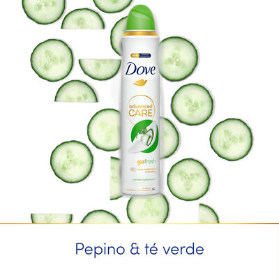 Desodorante en spray Advanced Care Dove 200ml pepino