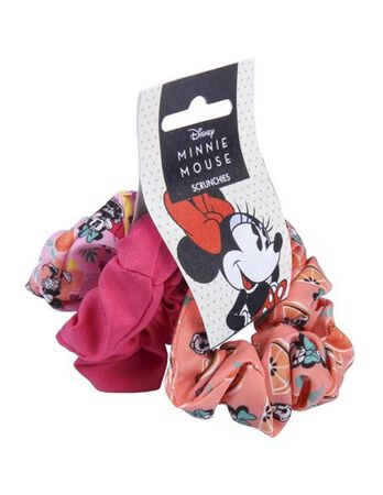 Coletero tela Minnie 3 unidades naranja