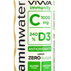 Agua vitaminada sabor limón zero Viwa Vitaminwater botella 600 ml