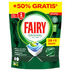 Detergente lavavajillas cápsulas Fairy 29 + 15 unidades Original