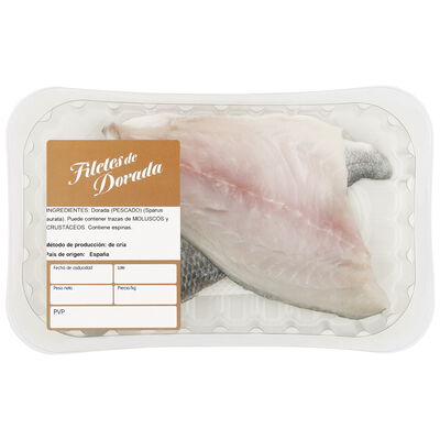 Dorada en filetes en bandeja Gourmar
