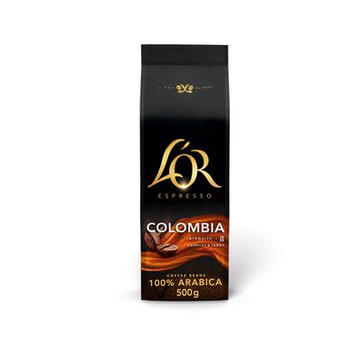 Café Colombia grano espresso L´or 500g