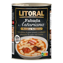 Fabada Asturiana receta selecta LITORAL, lata 420 g