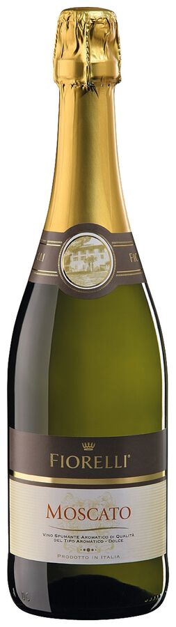 Vino blanco moscato Fiorelli espumoso