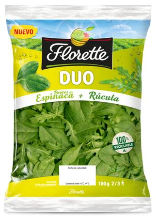 Brotes de espinaca y rúcula Florette 100g