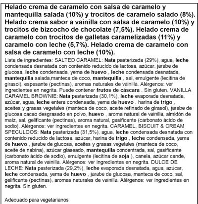 Helado Haagen-Dazs 4 uds caramel collection